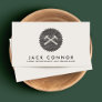 Carpenter Home Improvement Hammer and Saw Business Card