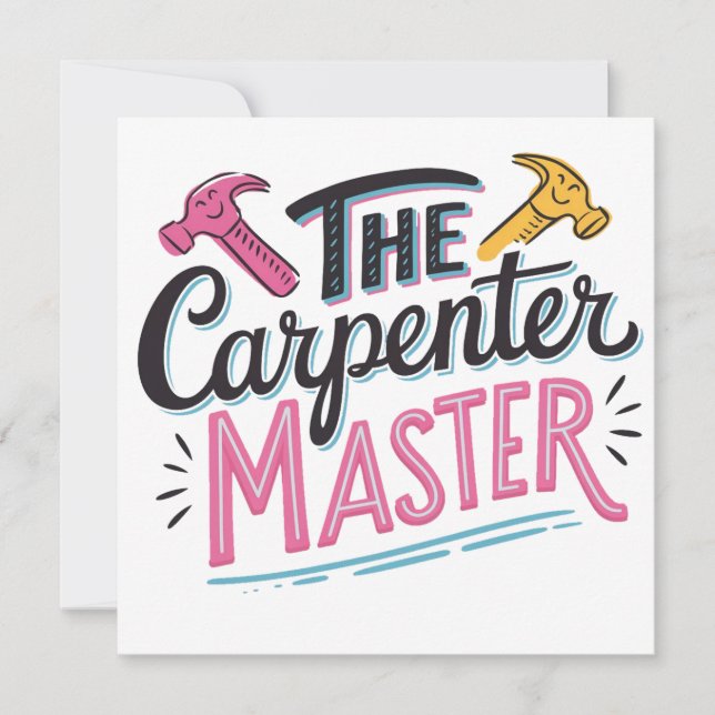 Carpenter job master  (Front)