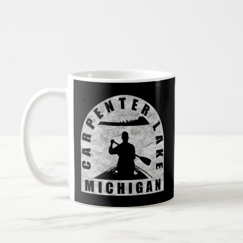 Carpenter Lake Canoeing Michigan  Coffee Mug