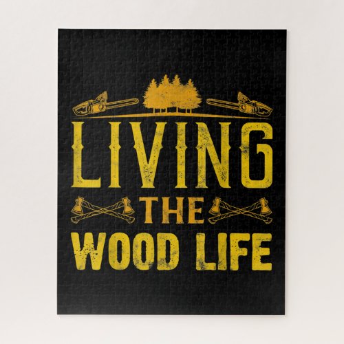 Carpenter Living Wood Woodworking Woodman Jigsaw Puzzle