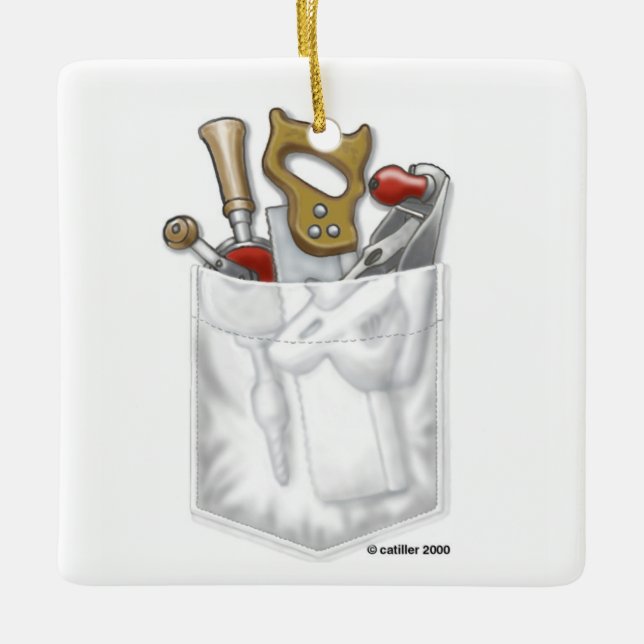 Carpenter Pocket ornament (Front)