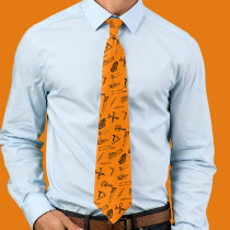 Carpenter Profession Dad Tie