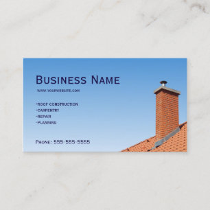 Carpenter roof business card