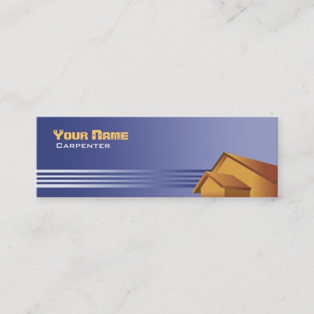 Carpenter Skinny Business Cards (Front)