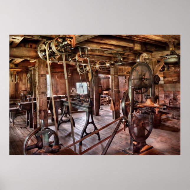 Carpenter - This old shop Poster (Front)