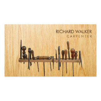Woodworking Tools Business Cards and Business Card 