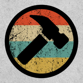 Carpenter Vintage Retro Hammer Patch