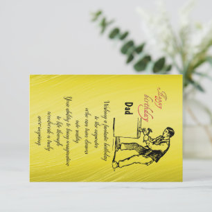 Carpenter's birthday card