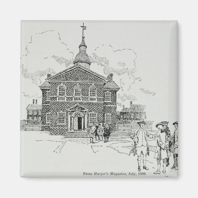 Carpenter's Hall Philadelphia Magnet (Front)