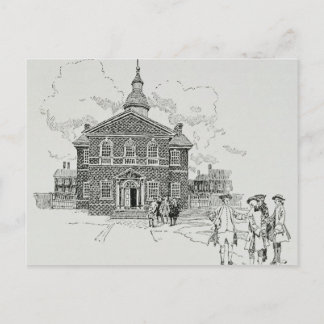 Carpenter's Hall Philadelphia Postcard