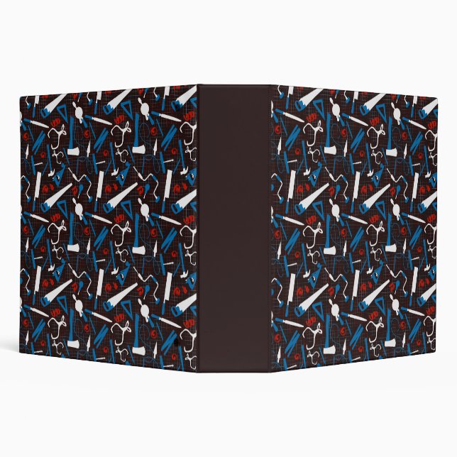 Carpenters Hand Tools, Woodworking Shop 3 Ring Binder (Background)