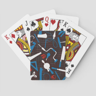 Carpenters Tools, Woodworking Poker Cards