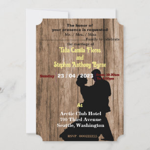 Carpenter's wedding Invitation