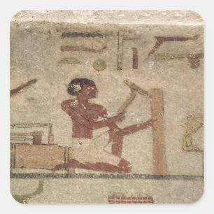 Carpenter's Workshop Square Sticker