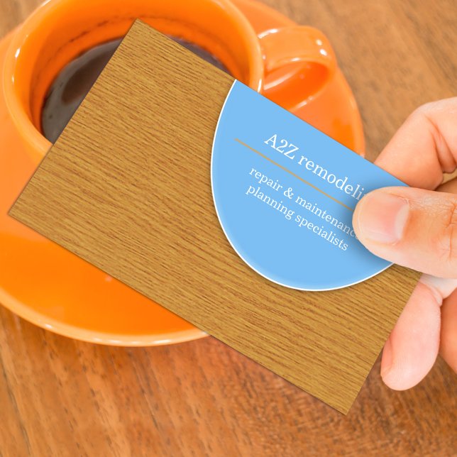 Carpentry Business Card Template (Creator Uploaded)