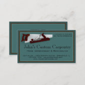 Carpentry Service Business Card (Front/Back)