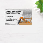 Carpentry Tools | Painted Brick Wall (Desk)