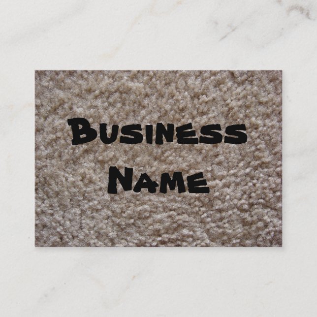 Carpet Business Card (Front)