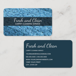 Carpet Cleaning Business Card