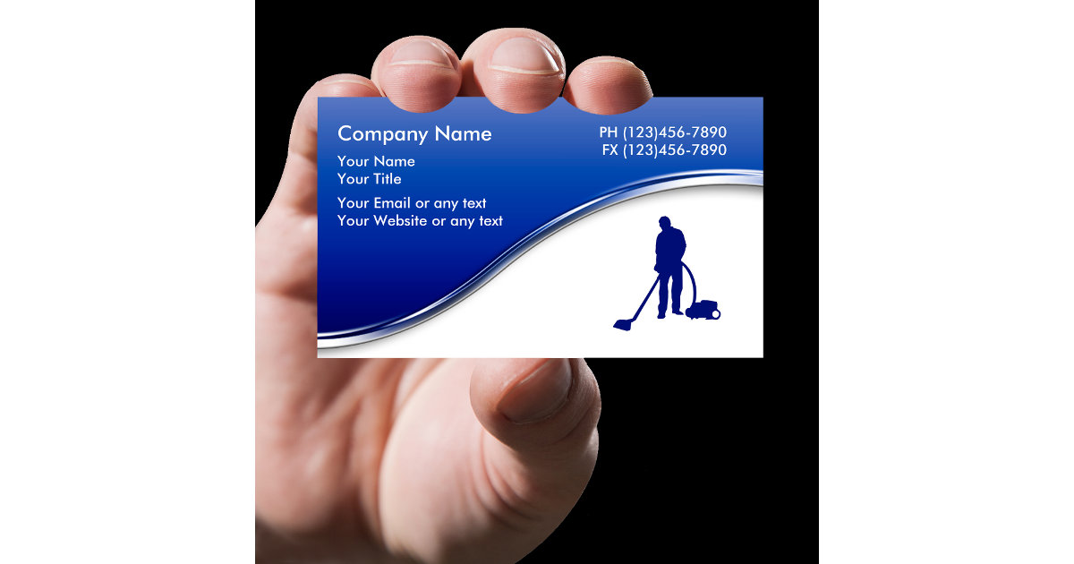 Carpet Cleaning Business Cards Zazzle
