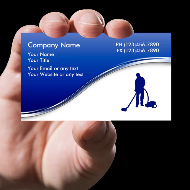 Carpet Cleaning Business Cards Zazzle