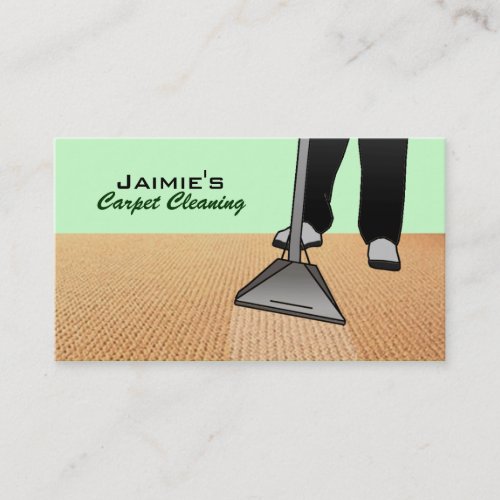 Carpet Cleaning Business Cards