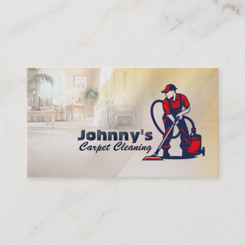 Carpet Cleaning Business Cards
