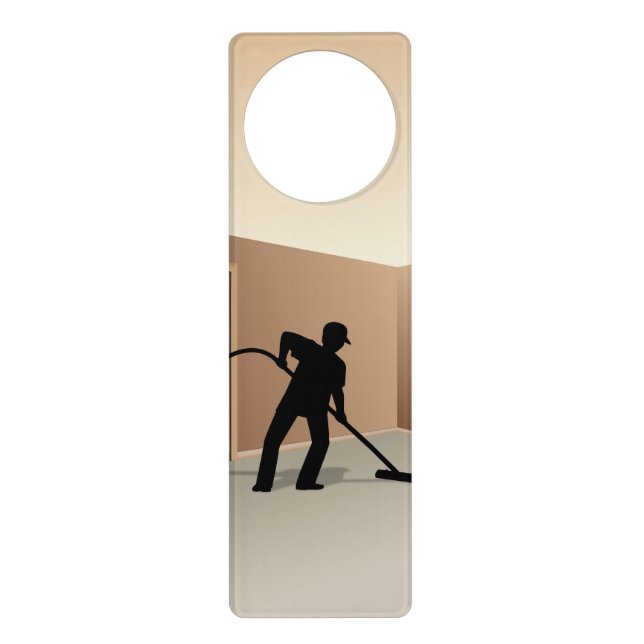 Carpet Cleaning Door Hanger (Front)