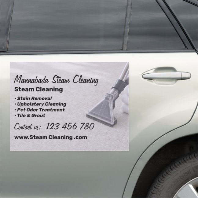 Carpet Cleaning Stain Removal Services Car Magnet