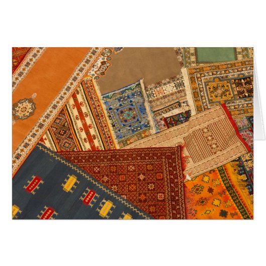 Carpet Collage Close Up Cards (Front Horizontal)