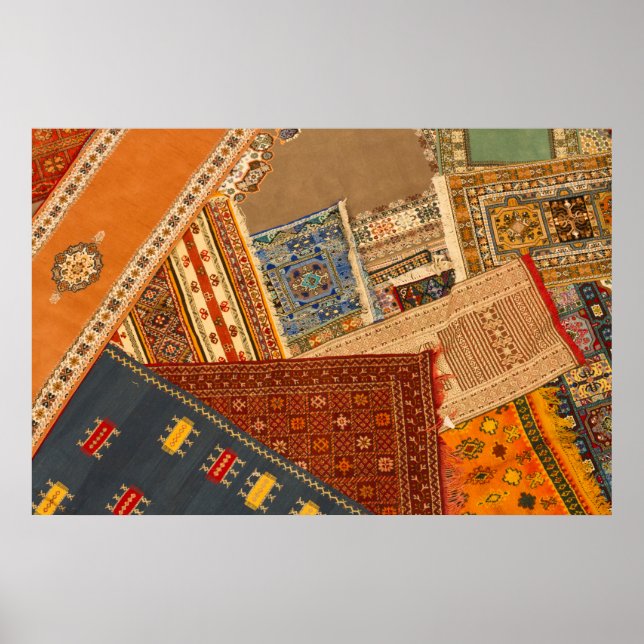 Carpet Collage Close Up Poster (Front)