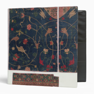 Carpet decorated with animals binder