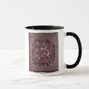 Carpet depicting knights mug