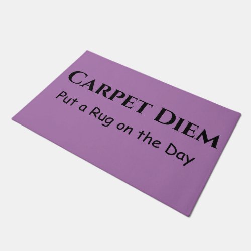 Carpet Diem Doormat