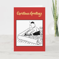 Carpet Fitters Carpet Fitting Christmas Card