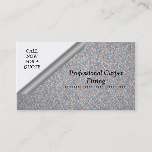 Carpet Fitting Business Cards