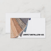 Carpet installer business card (Front/Back)