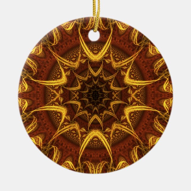 Carpet of the Sun Ceramic Ornament (Front)