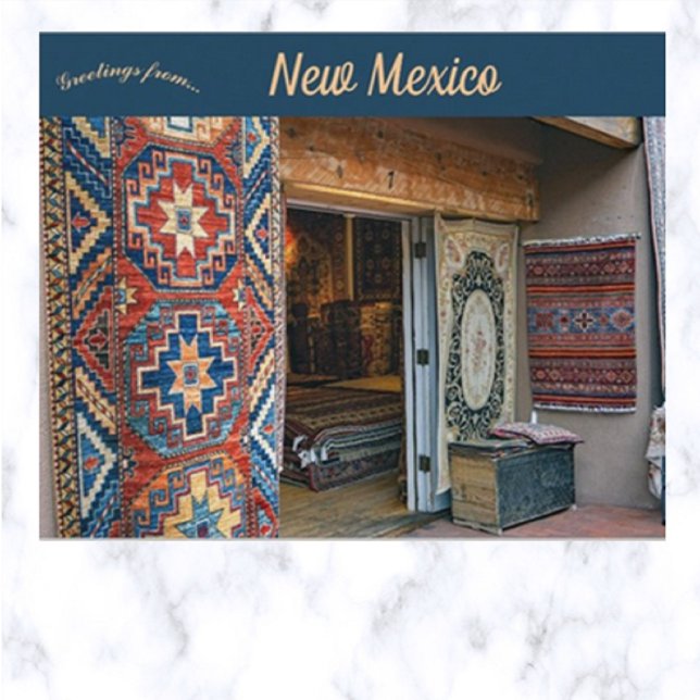 Carpets in Santa Fe New Mexico Postcard (Creator Uploaded)