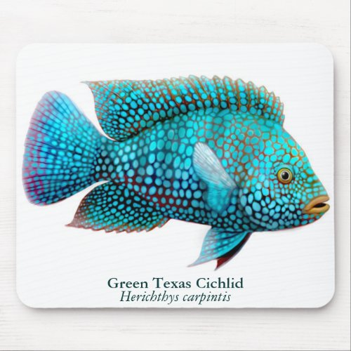 Carpintis Texas Cichlid Mousepad