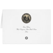 Carr China's WV State Parks Design: Deer Cards (Back Horizontal)