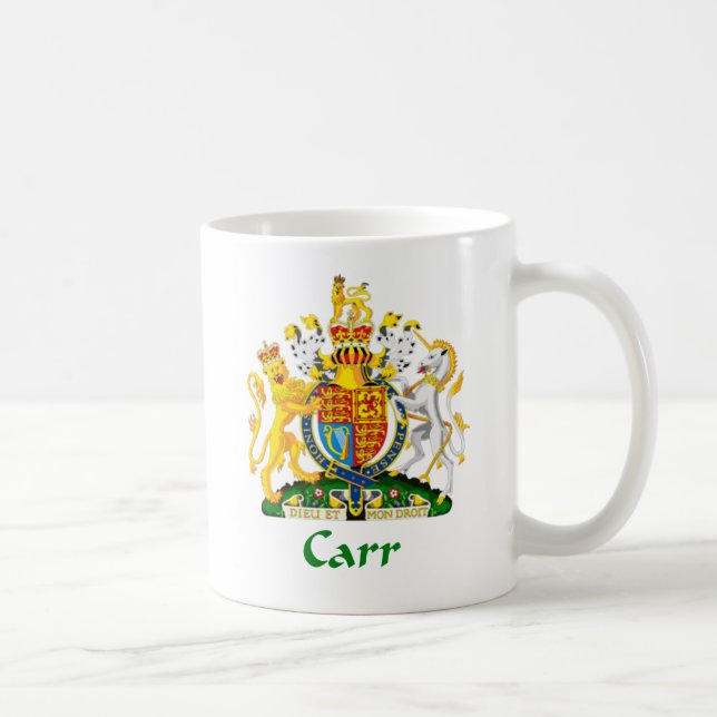 Carr Shield of Great Britain Coffee Mug (Right)