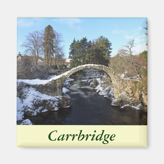 Carrbridge, Scotland Magnet (Front)