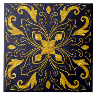 Carreau Mandala or Ceramic Tile