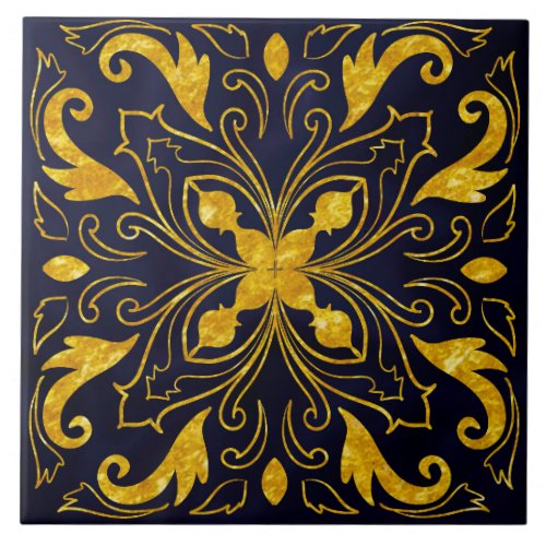 Carreau Mandala or Ceramic Tile