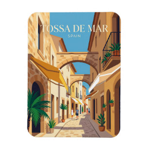 Carrer des Socors Spain Magnet