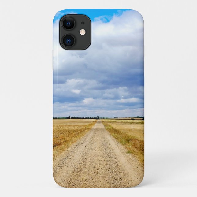 Carretera Boadilla del Camino - Itero de la Vega Case-Mate iPhone Case (Back)
