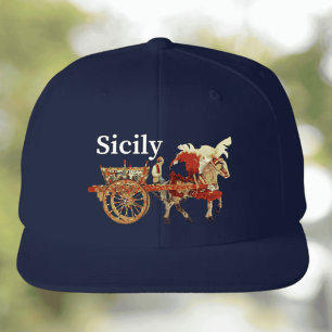 Carretto Siciliano - Traditional Sicilian Blue Cap