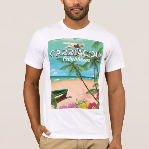 Carriacou travel poster T_Shirt