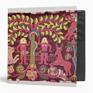 Carriage cushion cover depicting the Fall of 3 Ring Binder